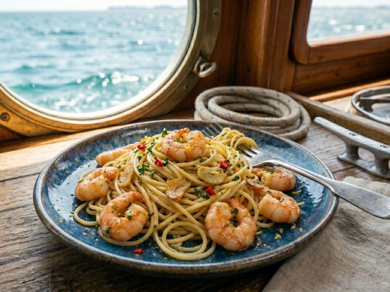 Aglio, Olio e Gamberetti