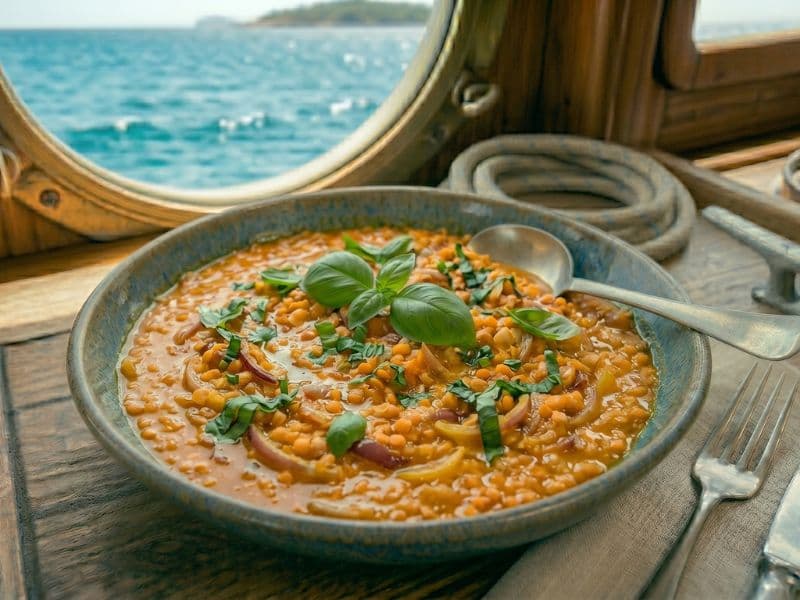 Rotes Linsen-Dal